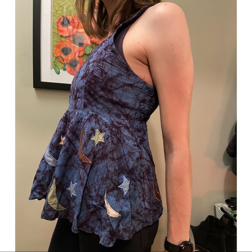 Vintage hippie tank top (S)